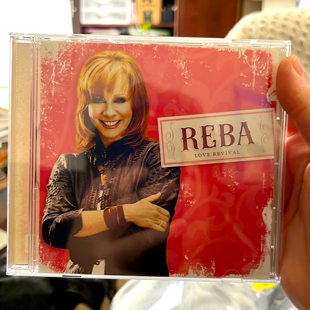 New, Never Been Used, Reba, Love Revival, Music, CD, Red, White